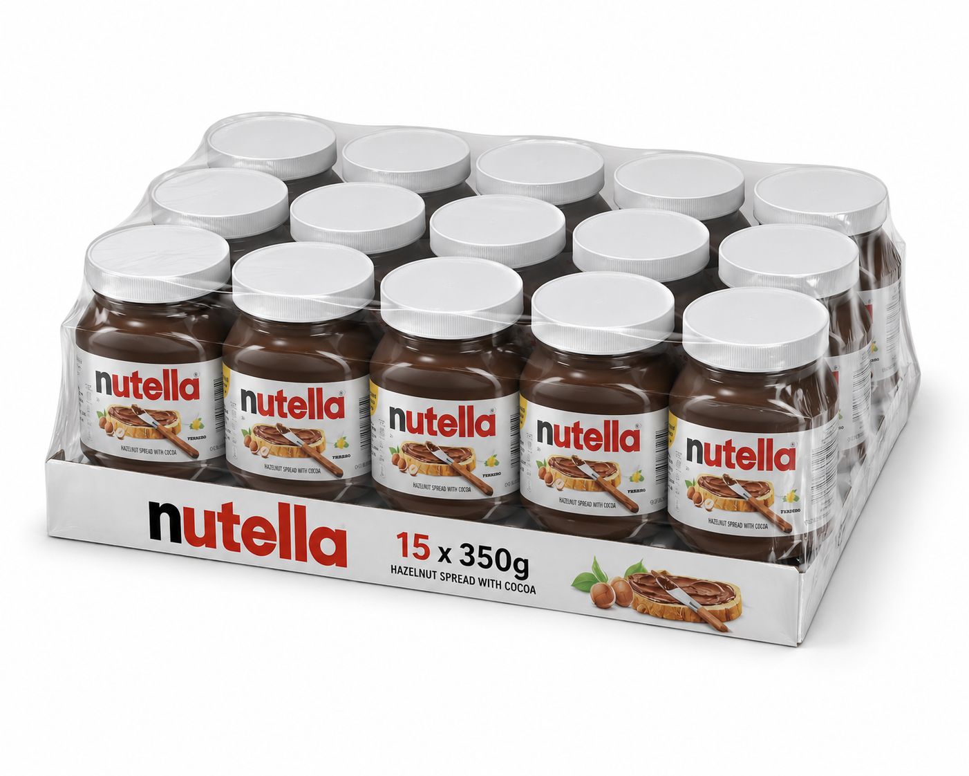 نوتلا ۳۵۰ گرمی فِرِرو (Ferrero) ساخت ایتالیا