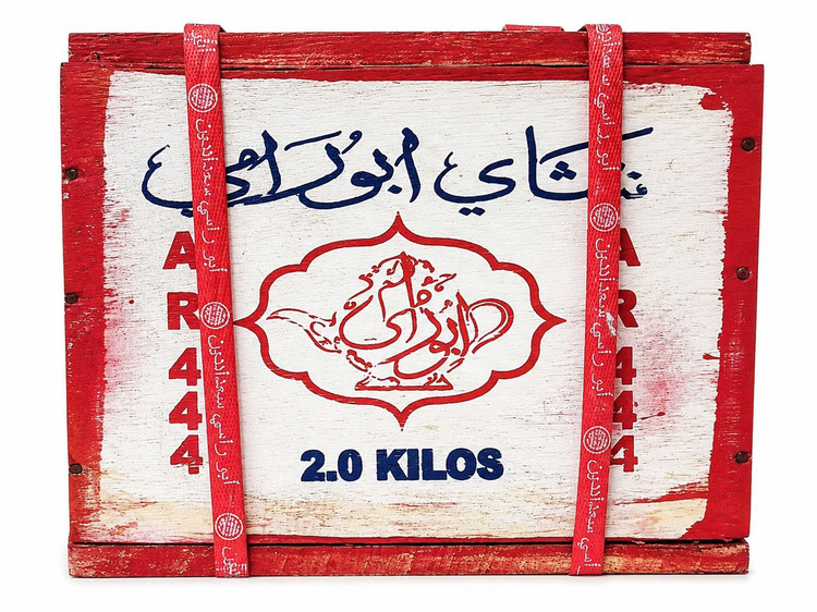 چای سعدالدین ابورامی 444 صندوق چوبی 2کیلویی اصلی